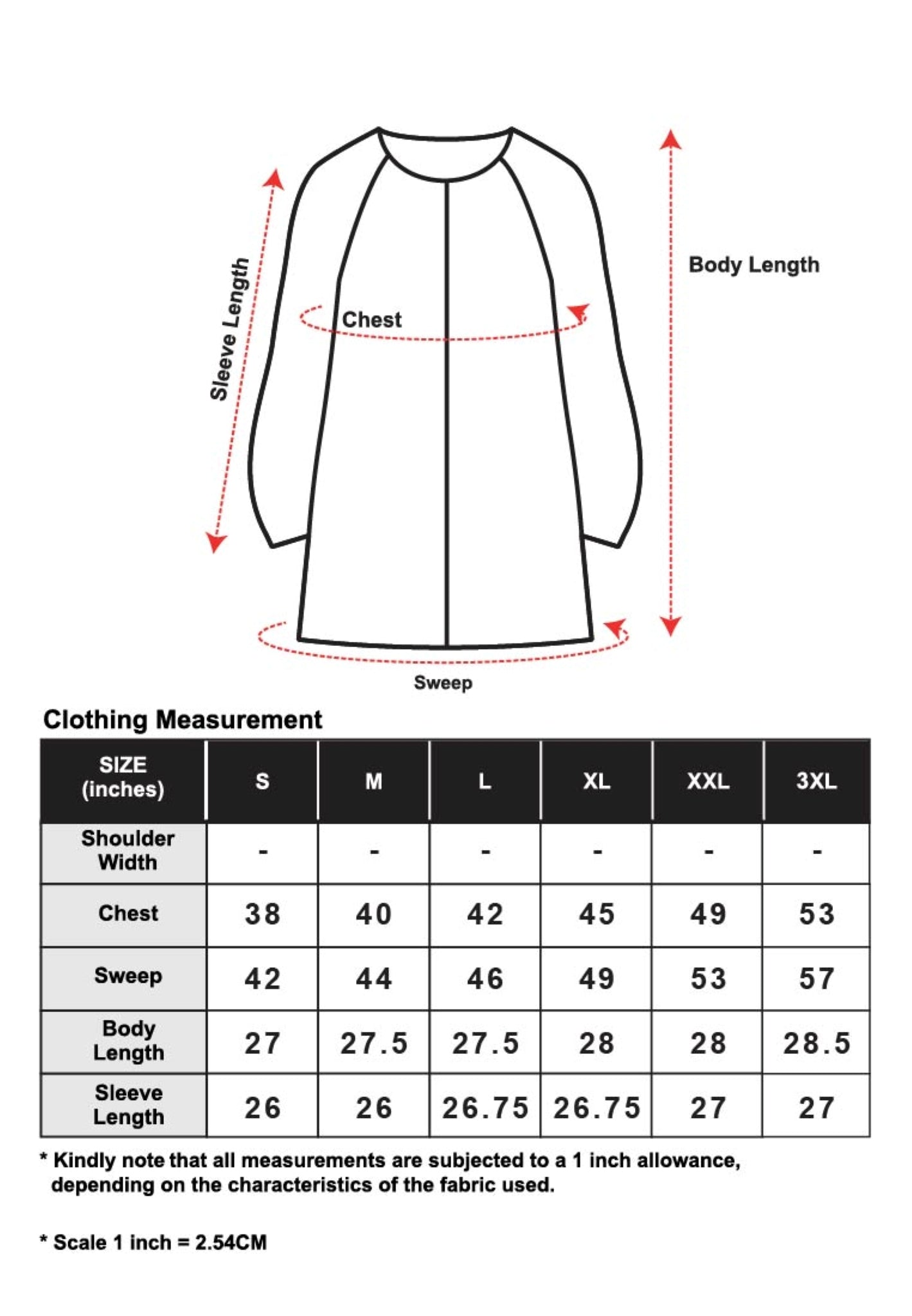 Arissa Long Raglan Sleeve Blouse - ARS-13756