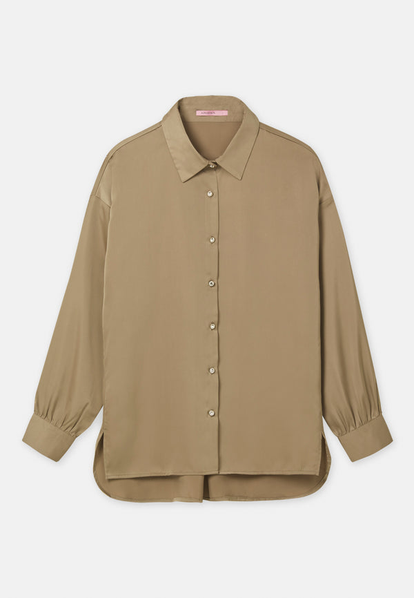 Arissa Basic Long Sleeve Shirt - ARS-13792