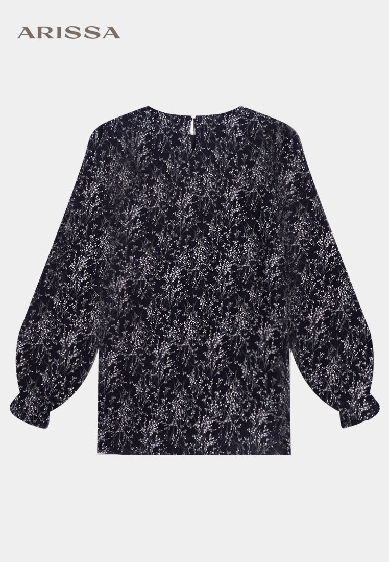 Arissa Women Long Puff Sleeves Blouse - ARS-13840