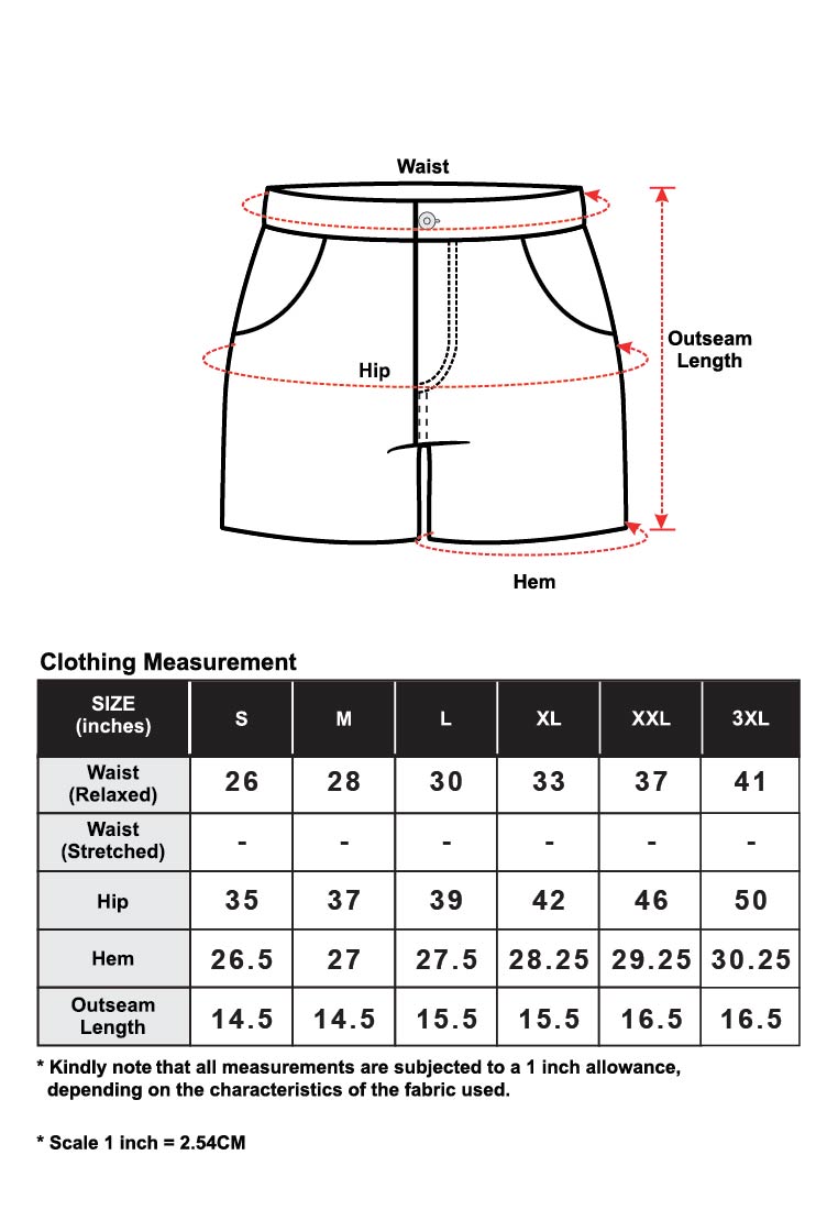 Arissa Pleated Short Denim Pants - ARS-2012 (MD3)