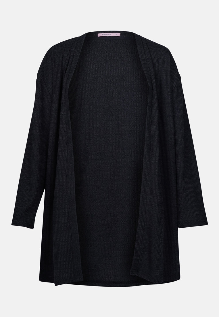 Arissa Women Loose Fit Polyester Blend Long Sleeve Cardigan - ARS-3052 (MD3)