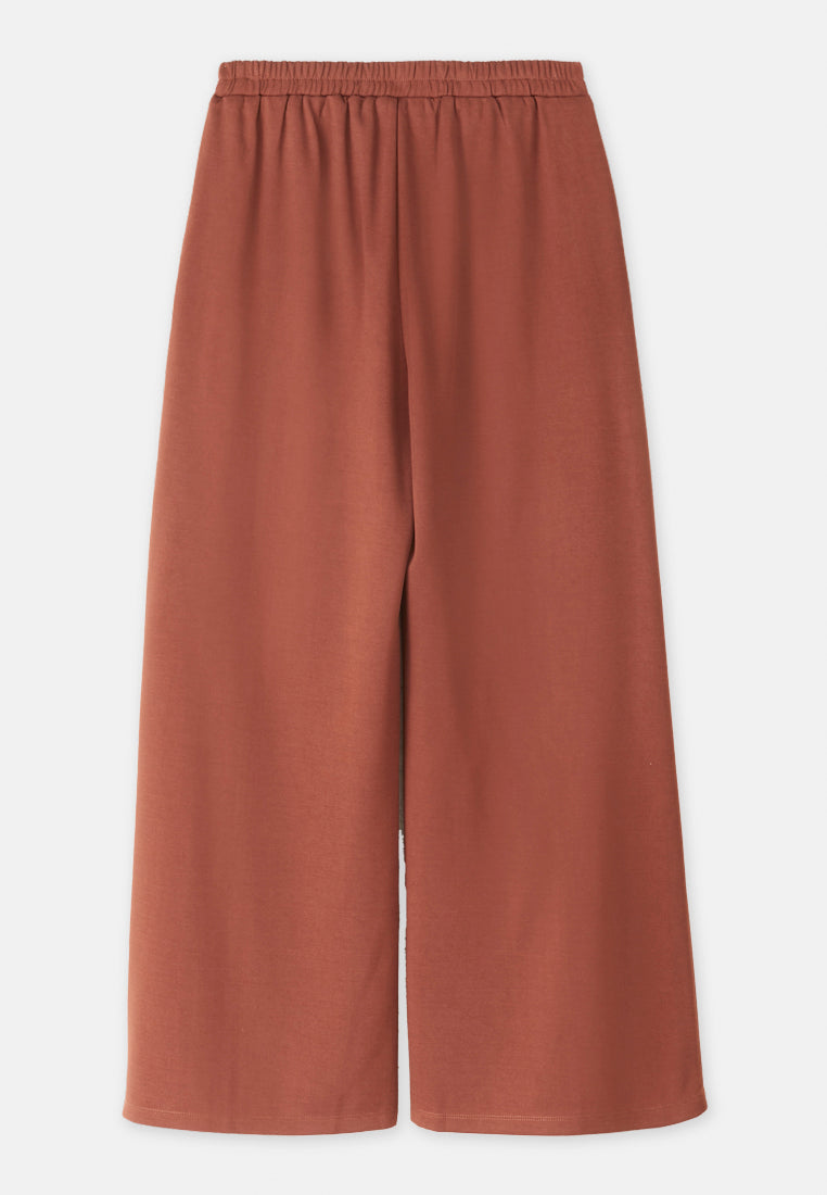 Arissa Women Long Palazzo Solid Tone polyester Pants - ARS-5162 (MD2)