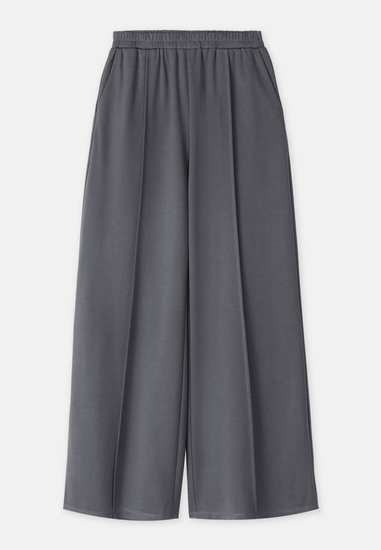 Arissa Women Long Palazzo Solid Tone polyester Pants - ARS-5162 (MD2)