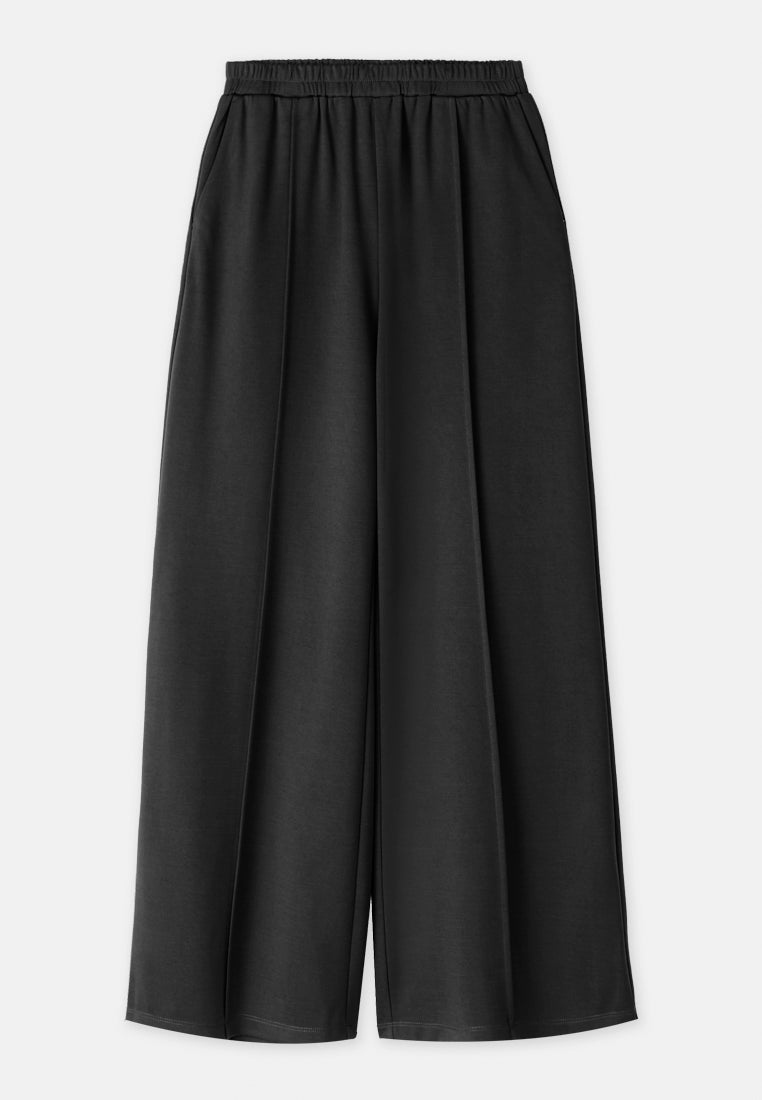 Arissa Women Long Palazzo Solid Tone polyester Pants - ARS-5162 (MD2)