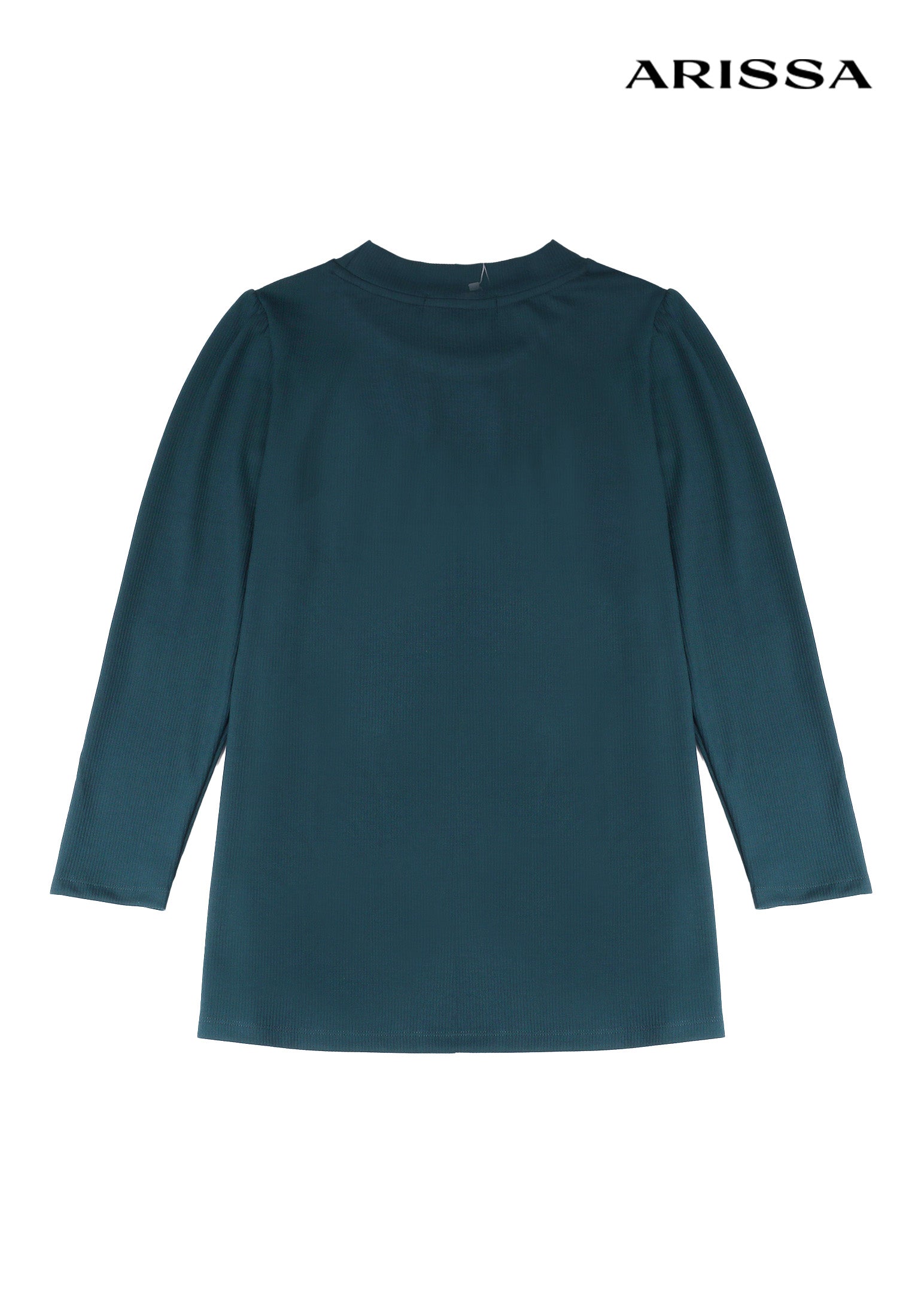 Arissa Women Regular Fit Fancy Knit Long Sleeve High Neck Tunic Shirt - ARS-61036