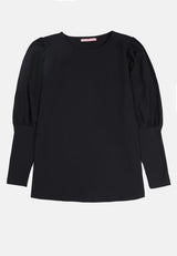 Arissa Long Balloon Sleeve Top - ARS-6888