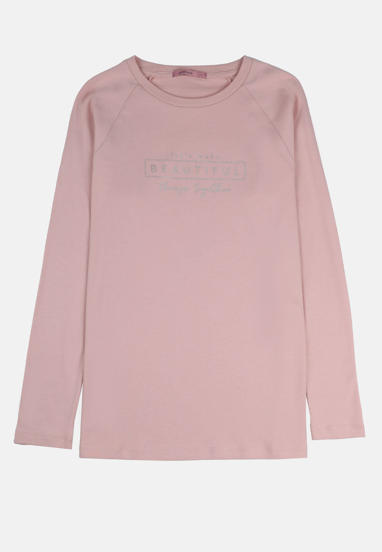 Arissa Long Raglan Sleeve Top - ARS-6896