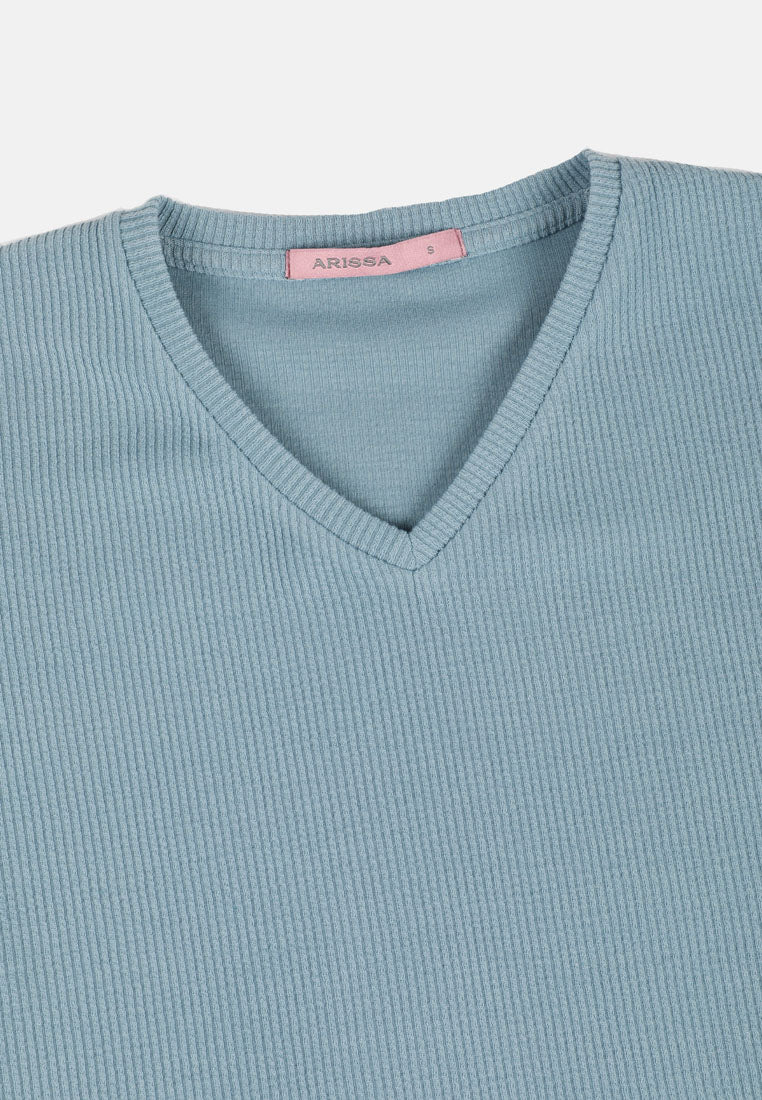 Arissa Short Sleeve Combined Top - ARS-9742
