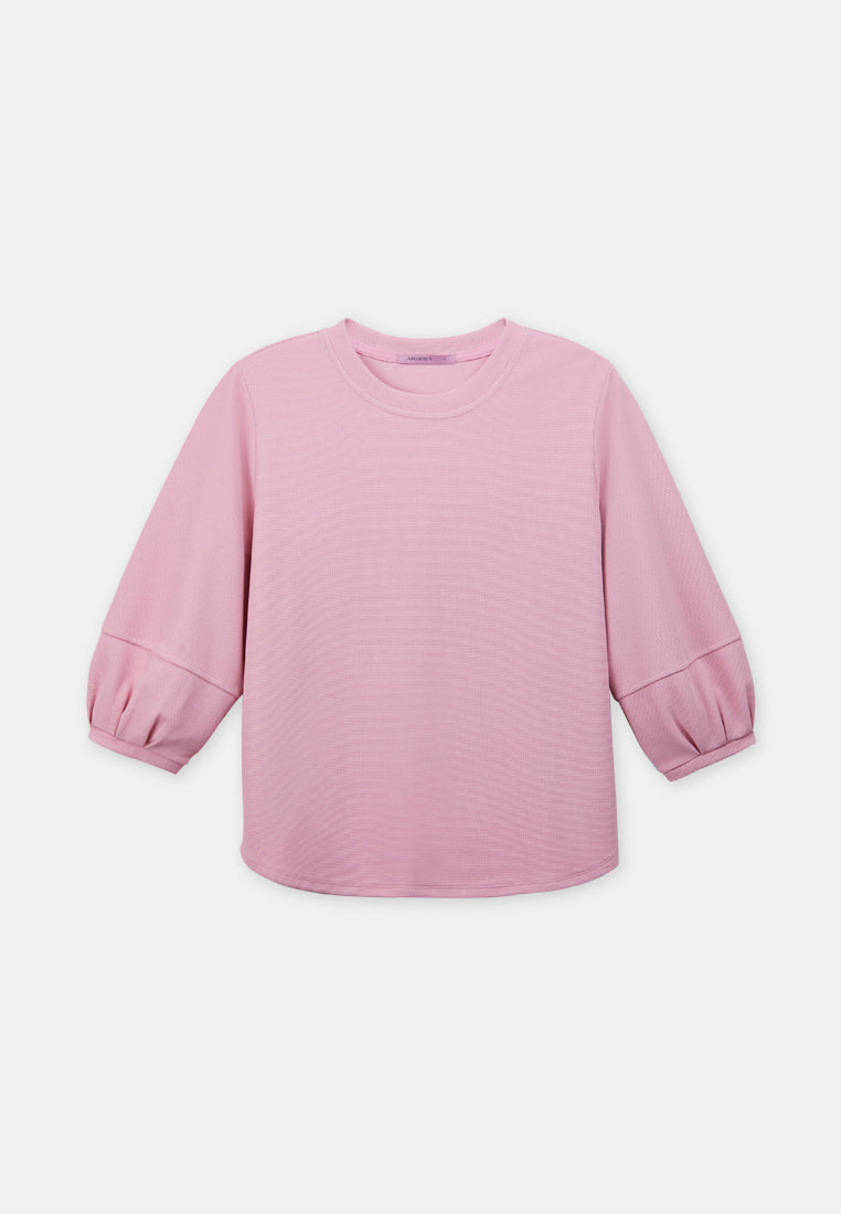 Arissa Women Regular Fit Polyester blend 3/4 Puff Sleeve Top - ARS-9790 (MD3)