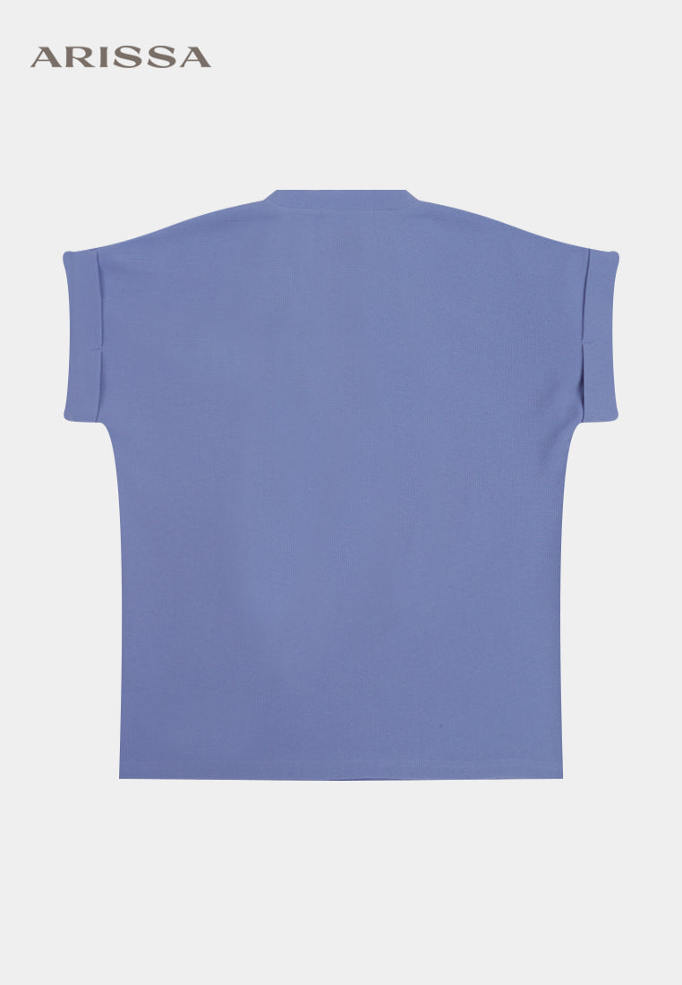 Arissa Women Regular Fit Cotton Blend Drop Sleeves Top - ARS-9850