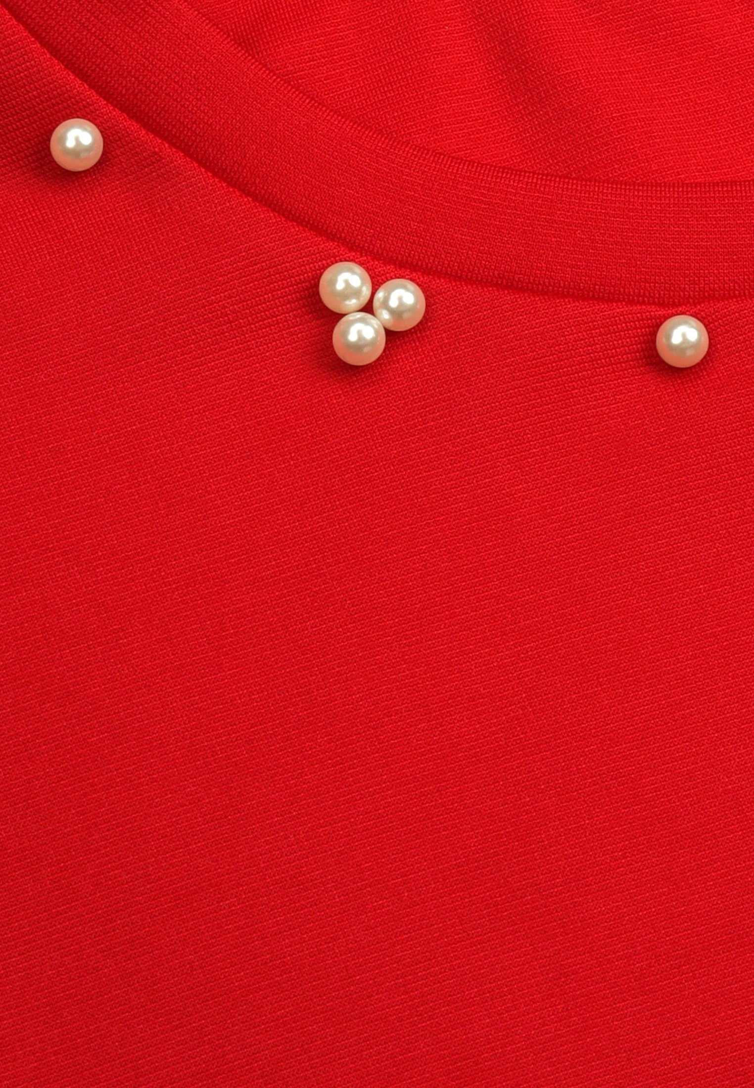 Arissa Women Fancy Knit 3/4 Sleeve With Pearl Top - ARS- 9892