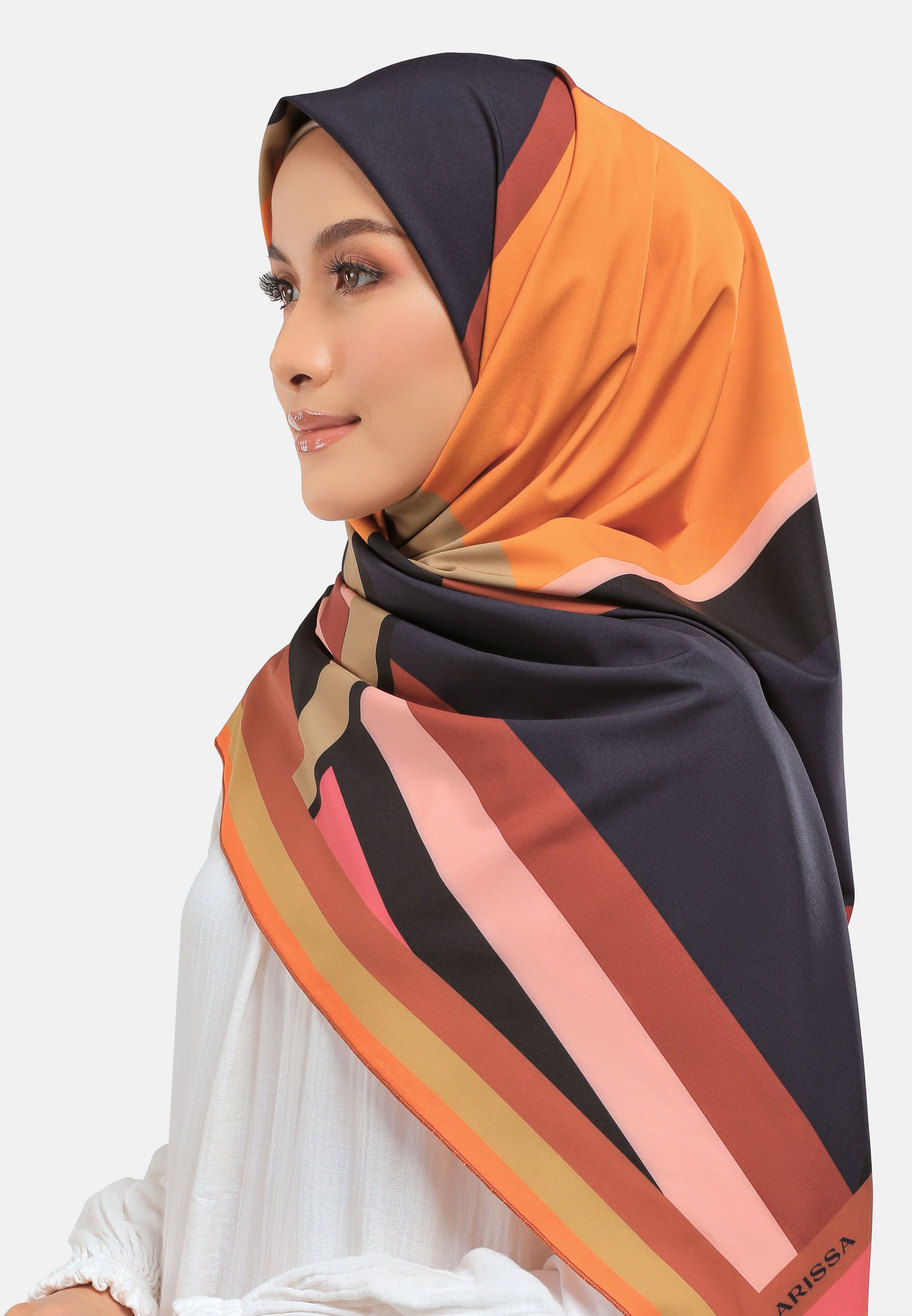 Arissa Hijab Exurbia Printed Square Scarf - ARS-ST1188 (MD2)