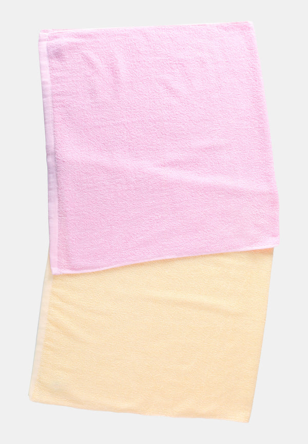 Baby Cheetah Plain Basic Baby Bath Towel (2 pcs) - CBB-BT18012