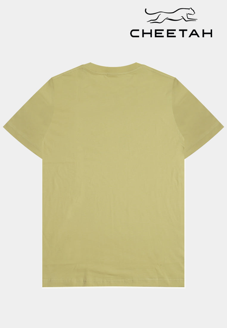 Cheetah Men x Zoo Negara Round Neck Short Sleeve Graphic Tee - 900726