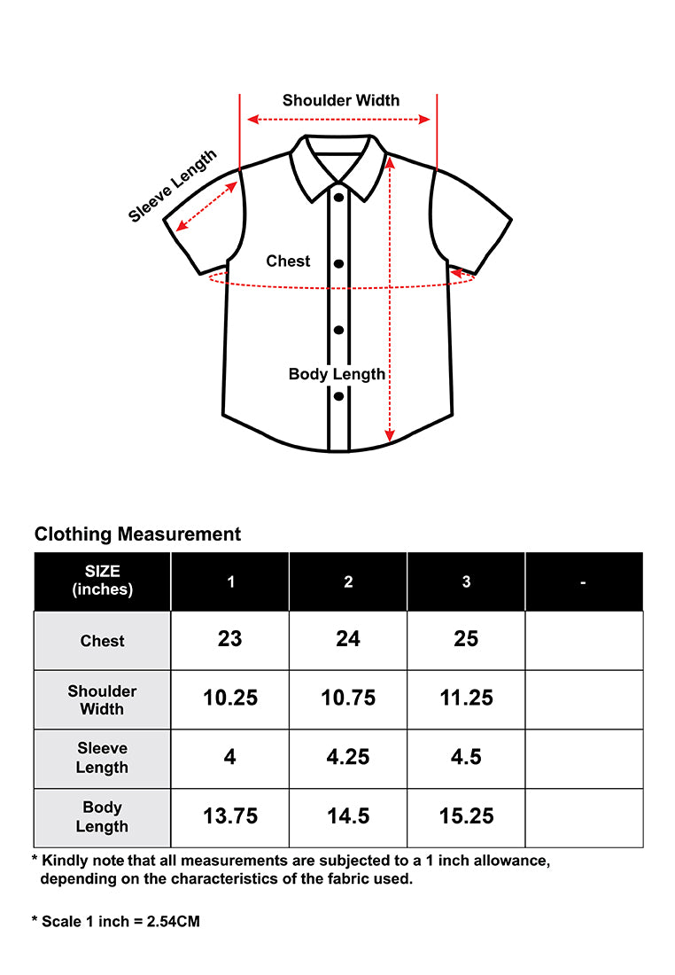 Cheetah Baby Toddler Boy Short Sleeve Shirt - CBB-130352