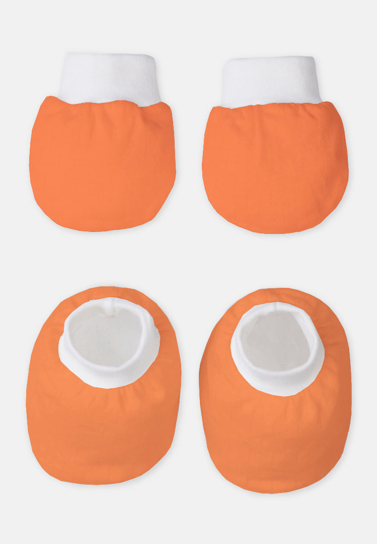 Cheetah Baby Boy Mitten & Booties- CBB-530118(F)