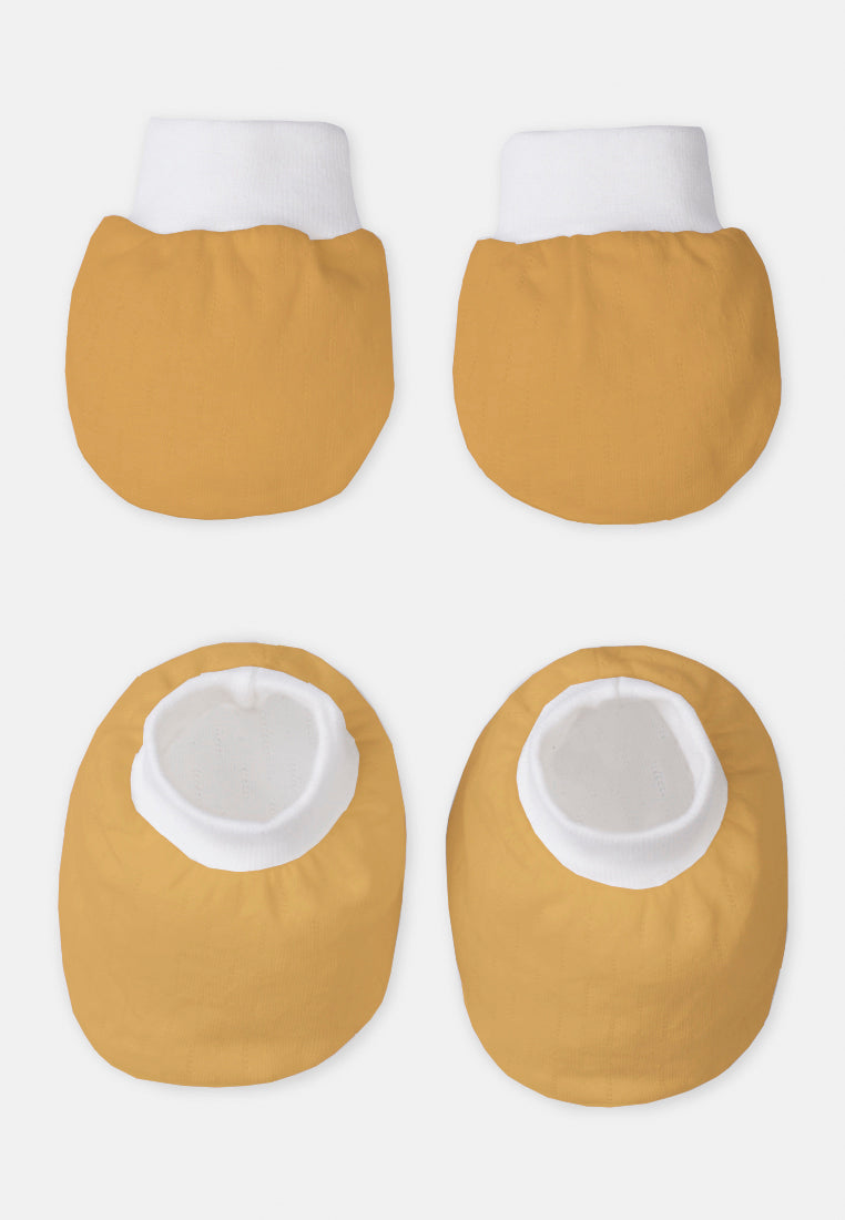 Cheetah Baby Boy Mitten & Booties- CBB-530118(F)