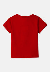 Cheetah Baby Toddler Boy Short Sleeve Roundneck T-Shirt - CBB-9560