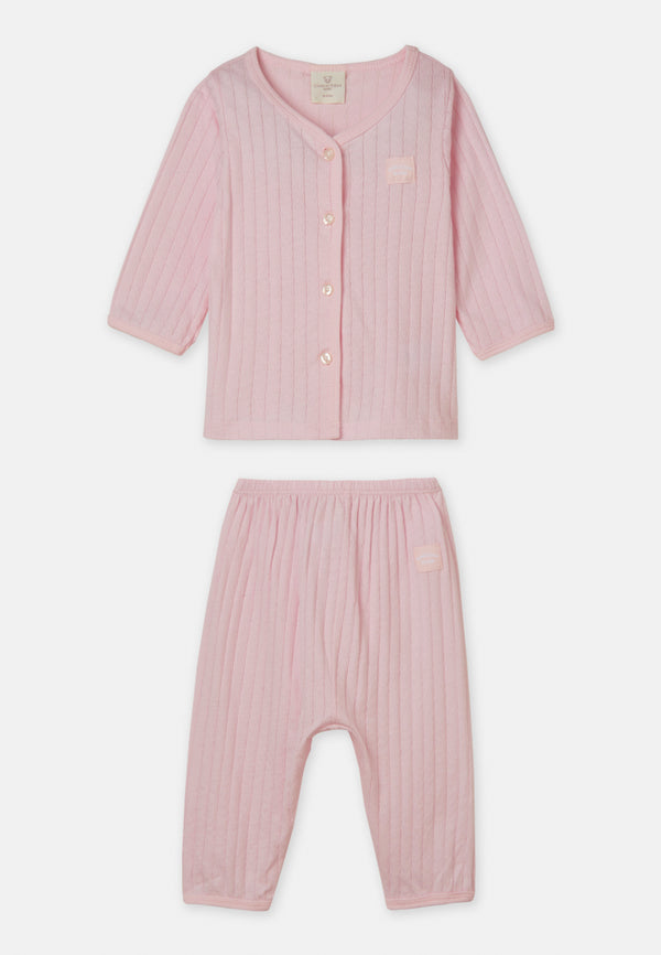 Cheetah Baby Girl Long Sleeves Suit Set - CBG-183372(F)