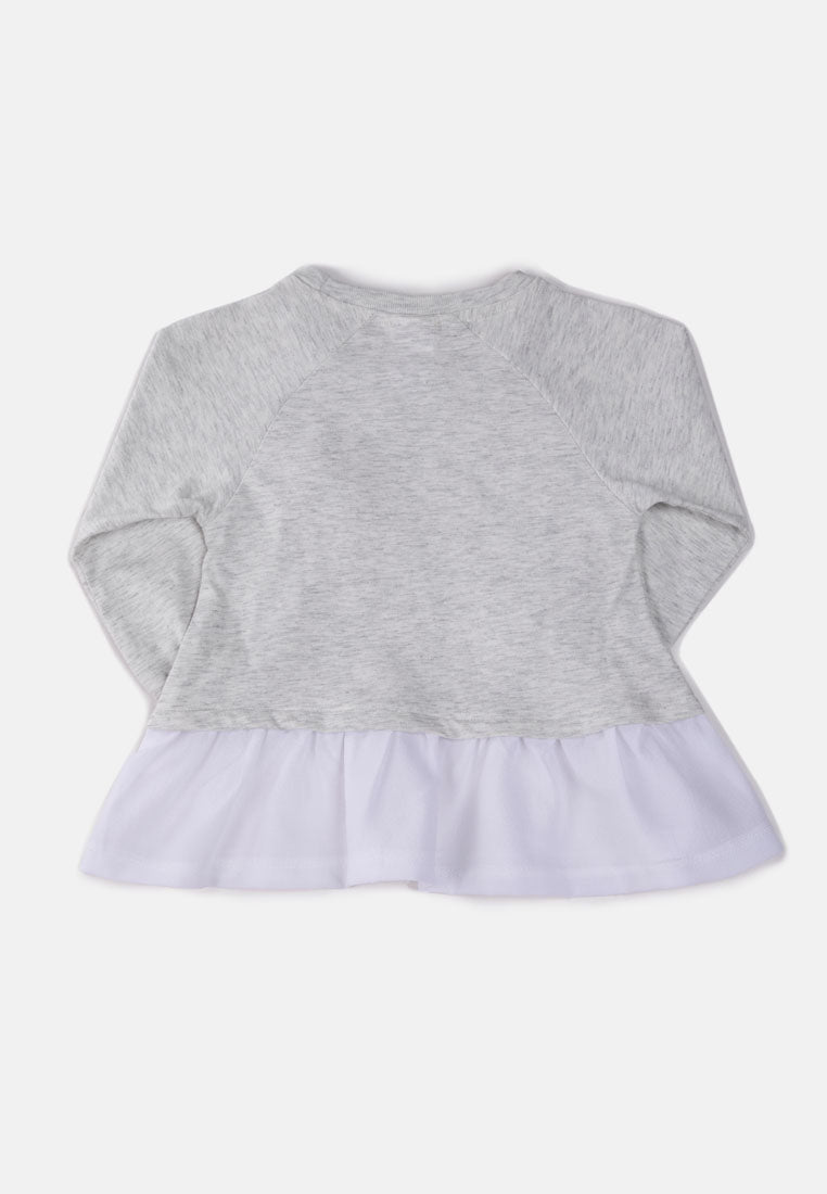 Baby Cheetah Girl Long Sleeves Tee - CBG-6208