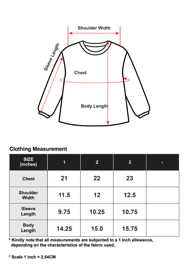 Baby Cheetah Girl Long Sleeves Tee - CBG-6210