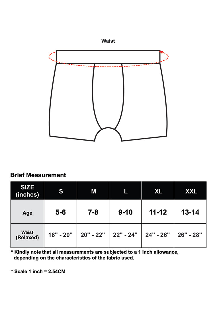 Cheetah Kids Batman 85th Boy 2 in 1 Briefs (Boxer) - CJ-1100