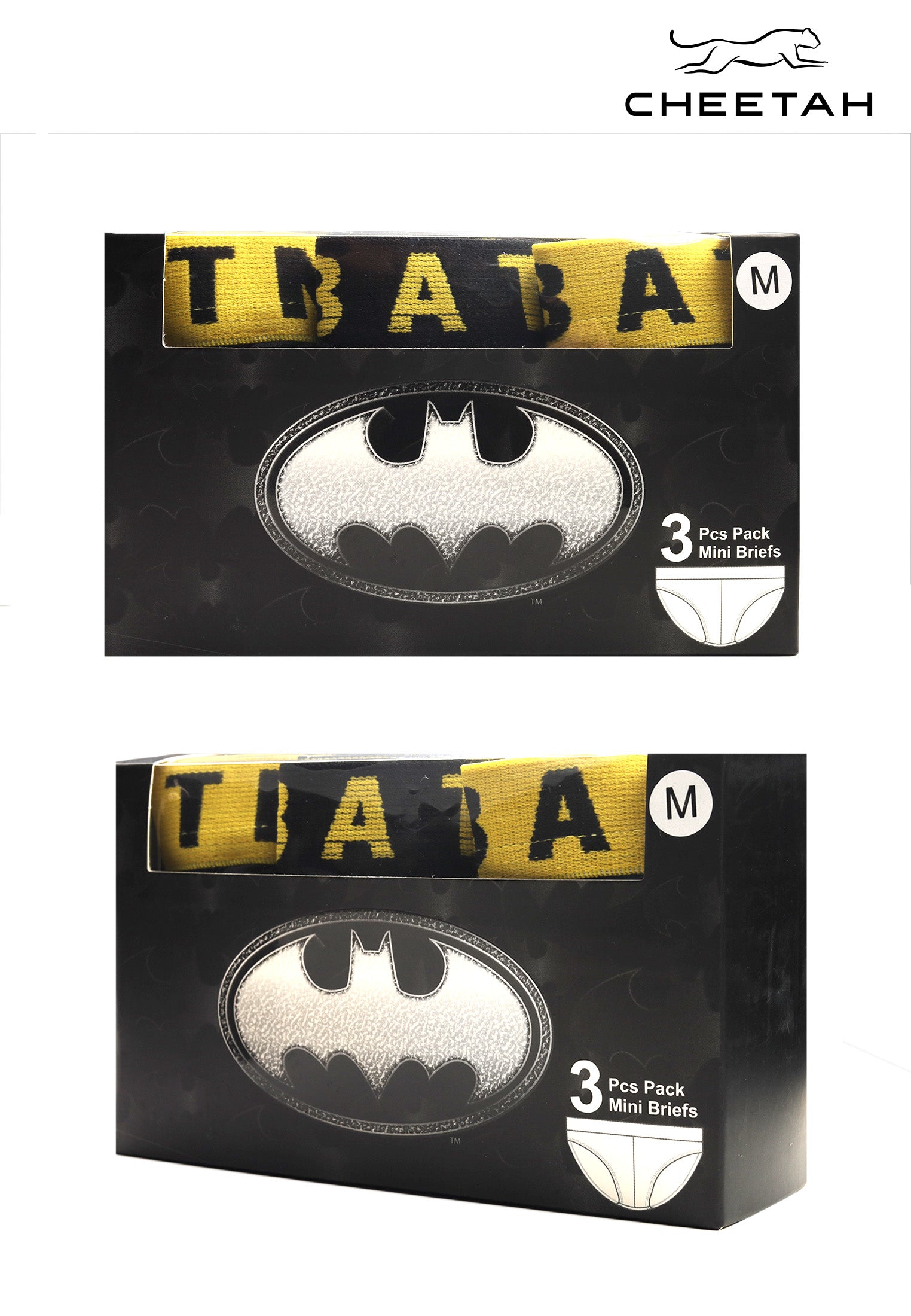 Cheetah Kids Batman 85th Boy 3 in 1 Briefs (Mini) - CJ-1098