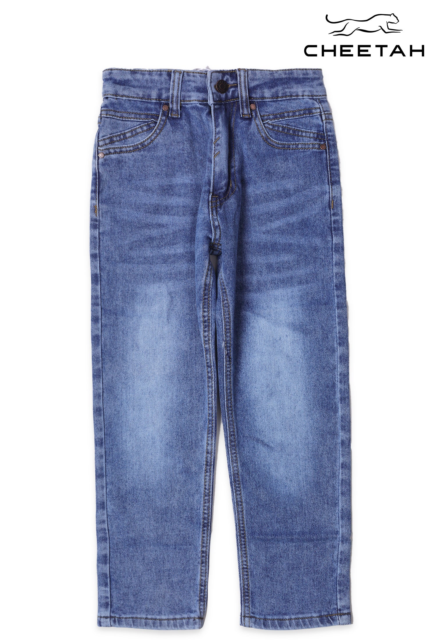 Cheetah Kids Boy Long Jeans Pants - CJ-111476
