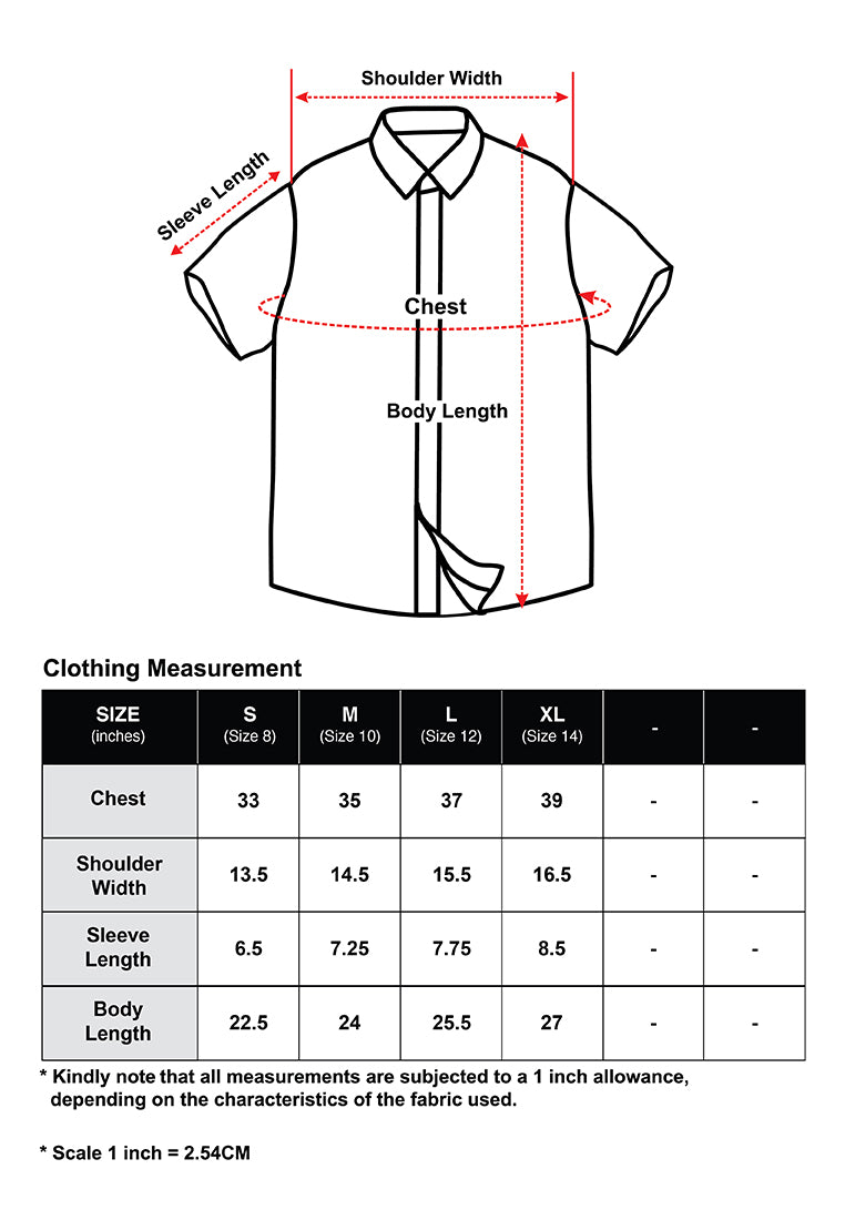 Cheetah Kids Safari Boy Short Sleeves Shirt - CJ-130698
