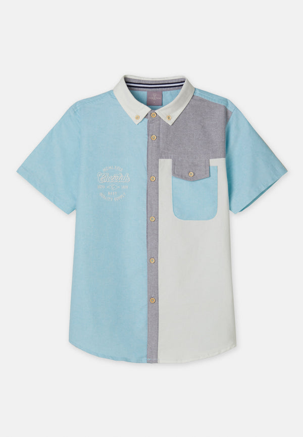 Cheetah Kids Boy Short Sleeve Shirt - CJ-130716