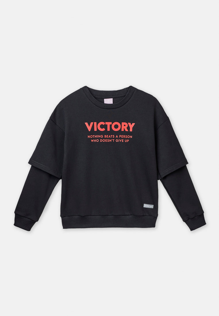 Cheetah Kids Long Sleeves Sweatshirt - CJ-60040