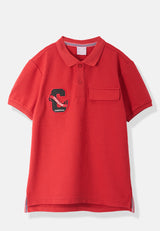 Cheetah Kids Boy Short Sleeves Polo Shirt - CJ-71668