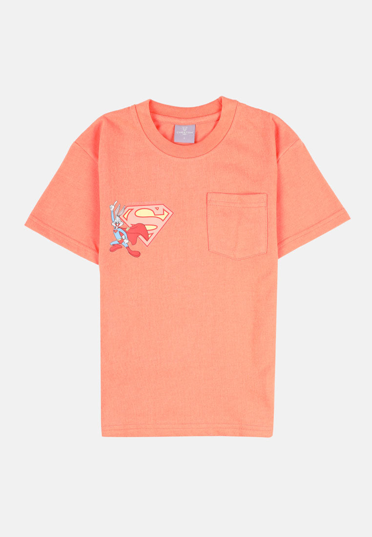 Cheetah Kids WB100 Boy Short Sleeves Roundneck Tee - CJ-92732(C)