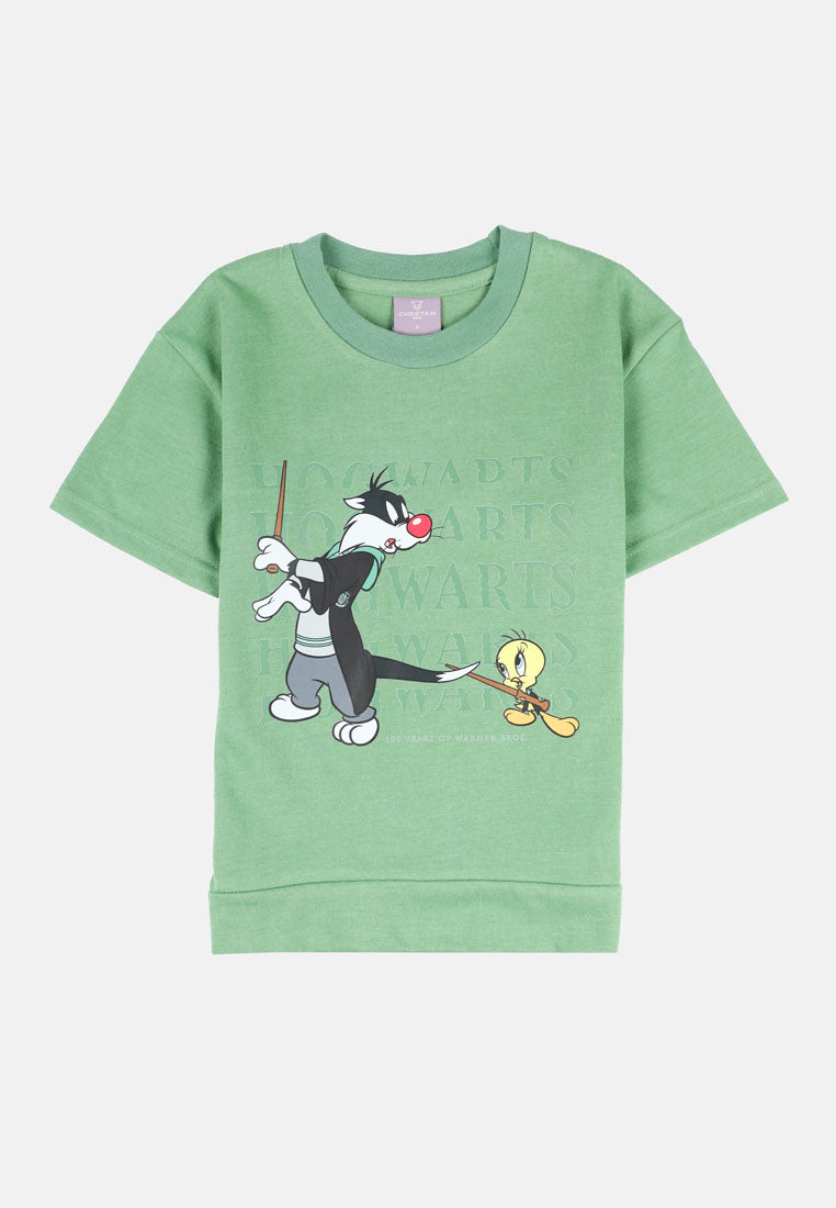 Cheetah Kids WB100 Boy Short Sleeves Roundneck Tee - CJ-92736(C)