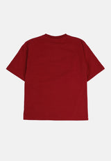 Cheetah Kids Boy Oversized Short Sleeves Roundneck T-Shirt - CJ-92886