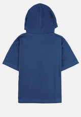 Cheetah Kids Boy Oversized Short Sleeve Hoodie T-Shirt - CJ-92928