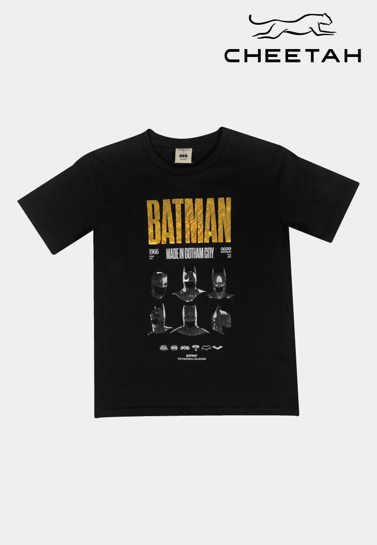 Cheetah Kids Batman 85th Boy Short Sleeve Roundneck T-Shirt - CJ-93278