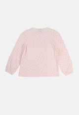 Cheetah Kids Girl Long Sleeves Blouse - CJG-130688