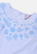 Cheetah Kids Girl 3/4 Sleeves Blouse - CJG-130696
