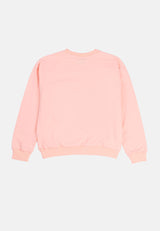 Cheetah Kids Girl Oversized Long Sleeves Sweatshirt - CJG-6872
