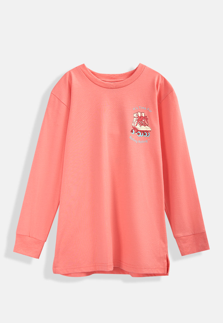 Cheetah Kids Girl Long Sleeves T-Shirt - CJG-6936(F)