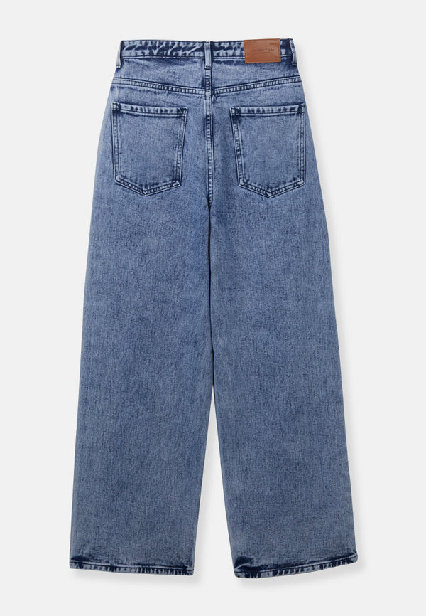 CHEETAH Women Basic Wide Leg Jeans - CL-111046