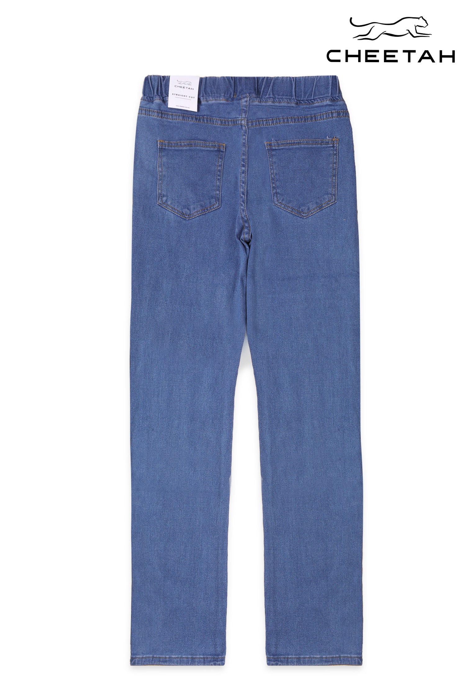 CHEETAH Women Stretchable Washed Denim Basic Straight Cut Jeans - CL-111162(F)