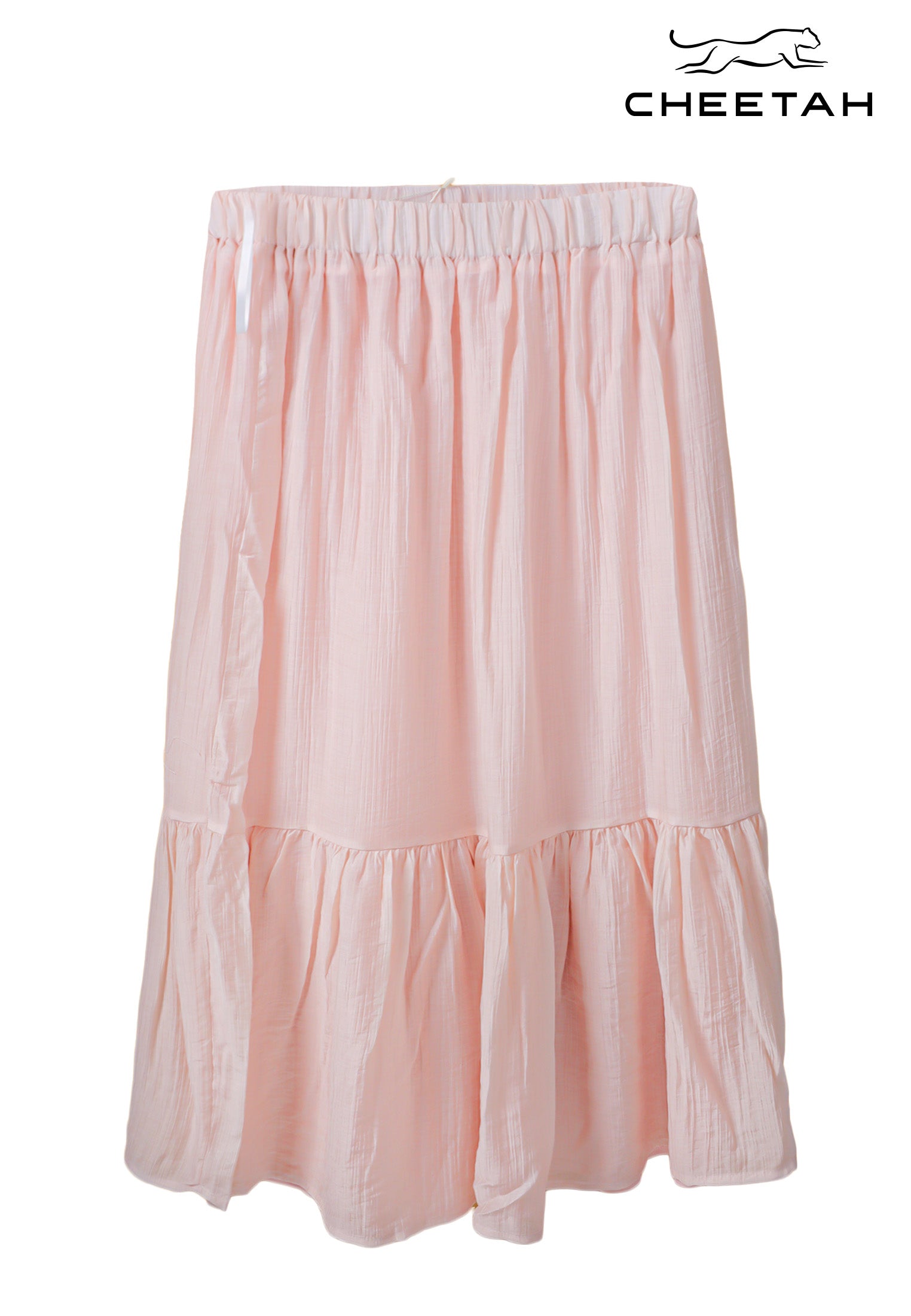 CHEETAH Women Tencel Nylon Ruffled Skirt - CL-12436