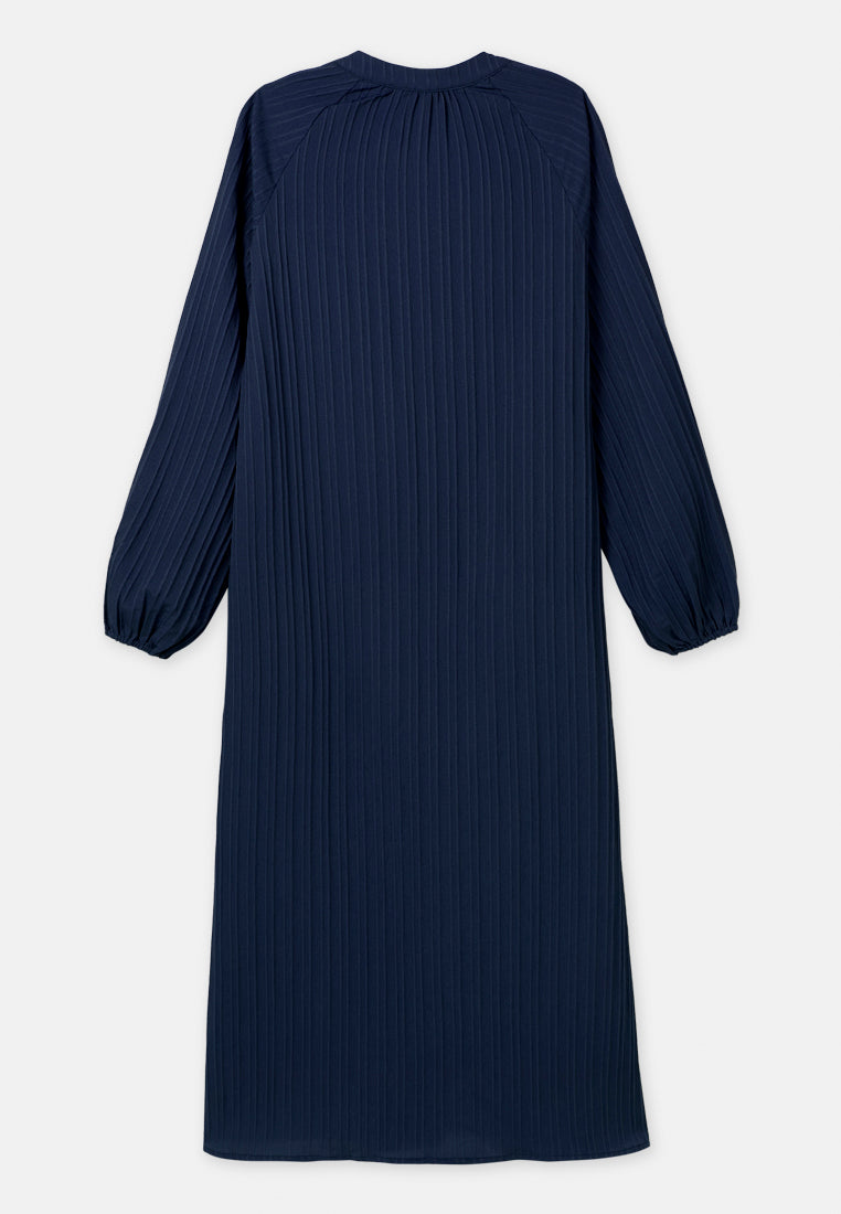 CHEETAH Women Basic Long Sleeves Midi Shirtdress-  CL-190026