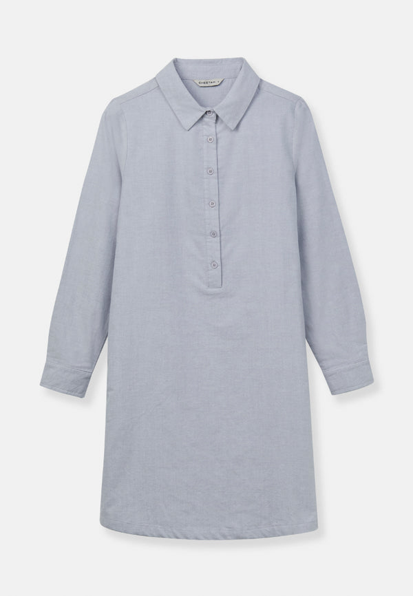 CHEETAH Women Long Sleeve Shirtdress - CL-19996
