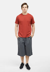 Cheetah Men Fine Cotton 3/4 Length Easy Shorts - 23380