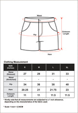CHEETAH Women Basic Mid Rise Denim Shorts - CL-2798