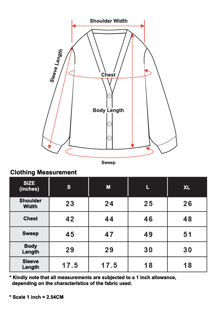 CHEETAH Women Basic Long Sleeves Cardigan- CL-3742