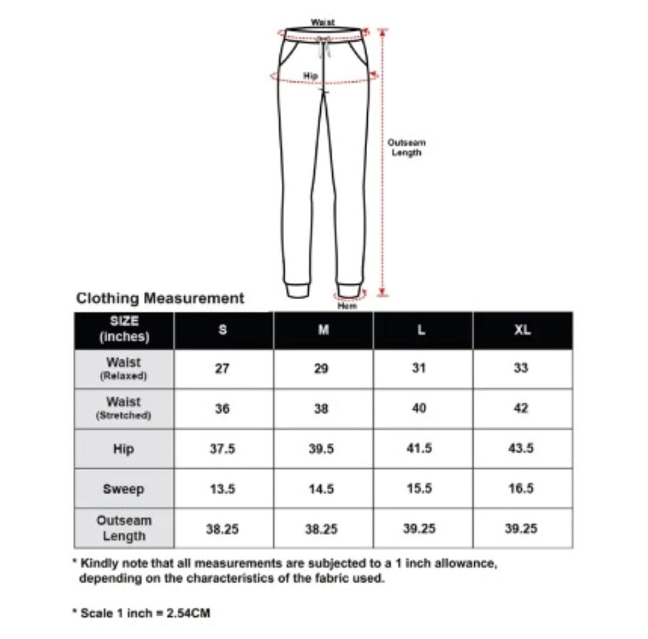 Cheetah Ladies Slim Fit Terry Sweat Pants - CL-51152(R)